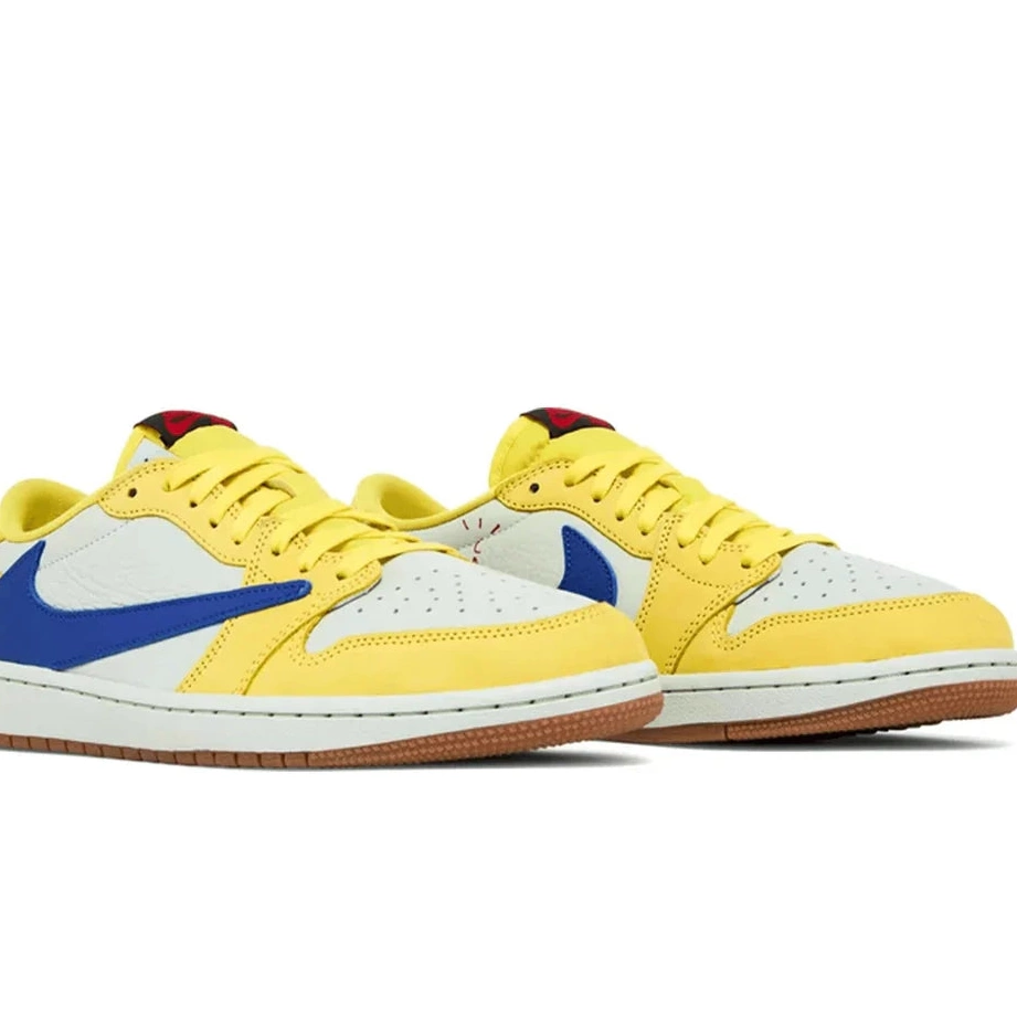 SP Jordan W Canary Retro OG Travis 1 Scott Low 0717